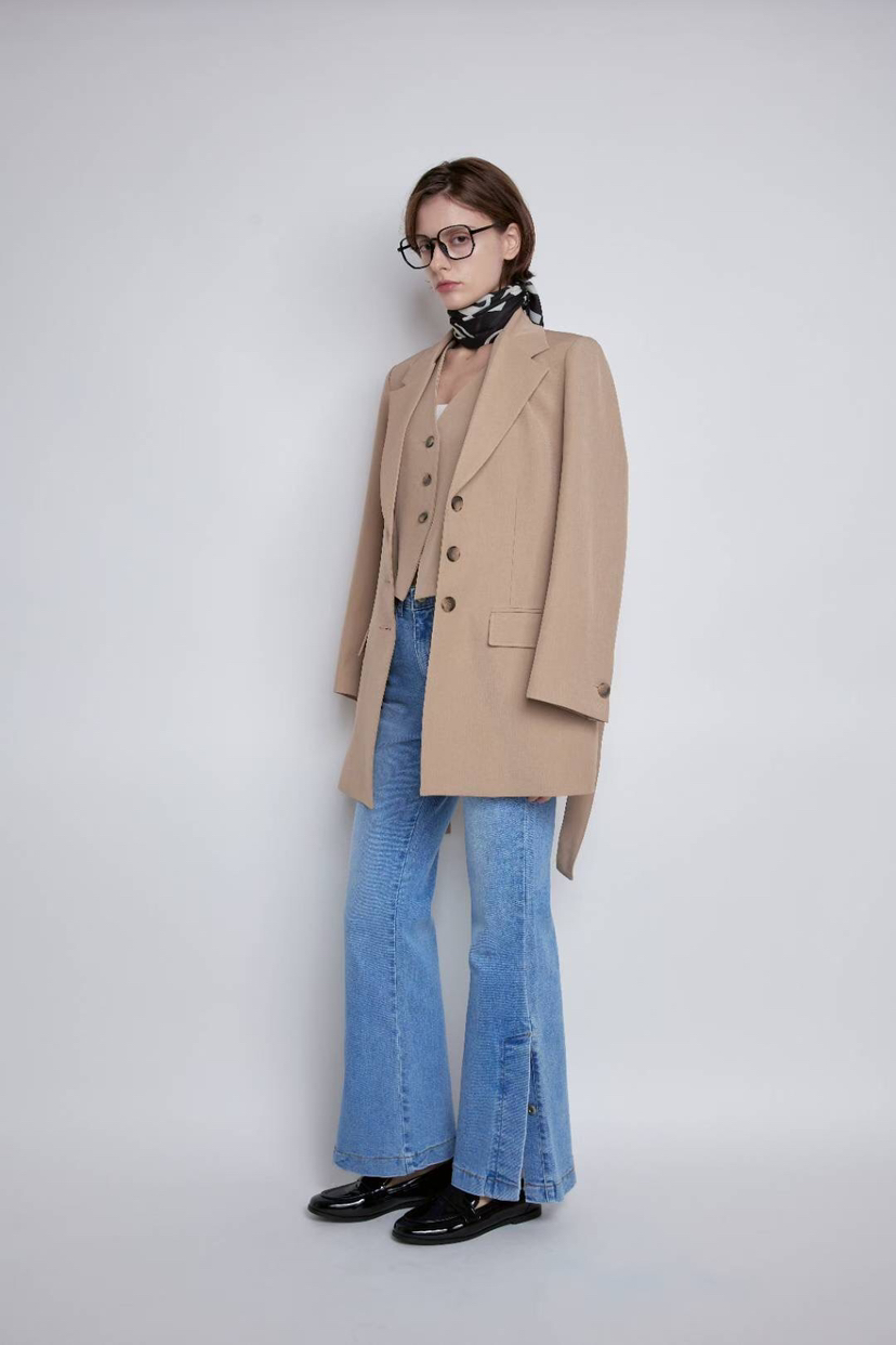 GENTLE B/LOVENTINA東大門㊣代購女裝新品人氣25秋冬馬甲GENTLE B/LOVENTINA馬甲