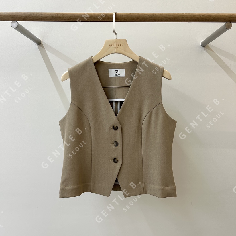 GENTLE B/LOVENTINA東大門㊣代購女裝新品人氣25秋冬馬甲GENTLE B/LOVENTINA馬甲