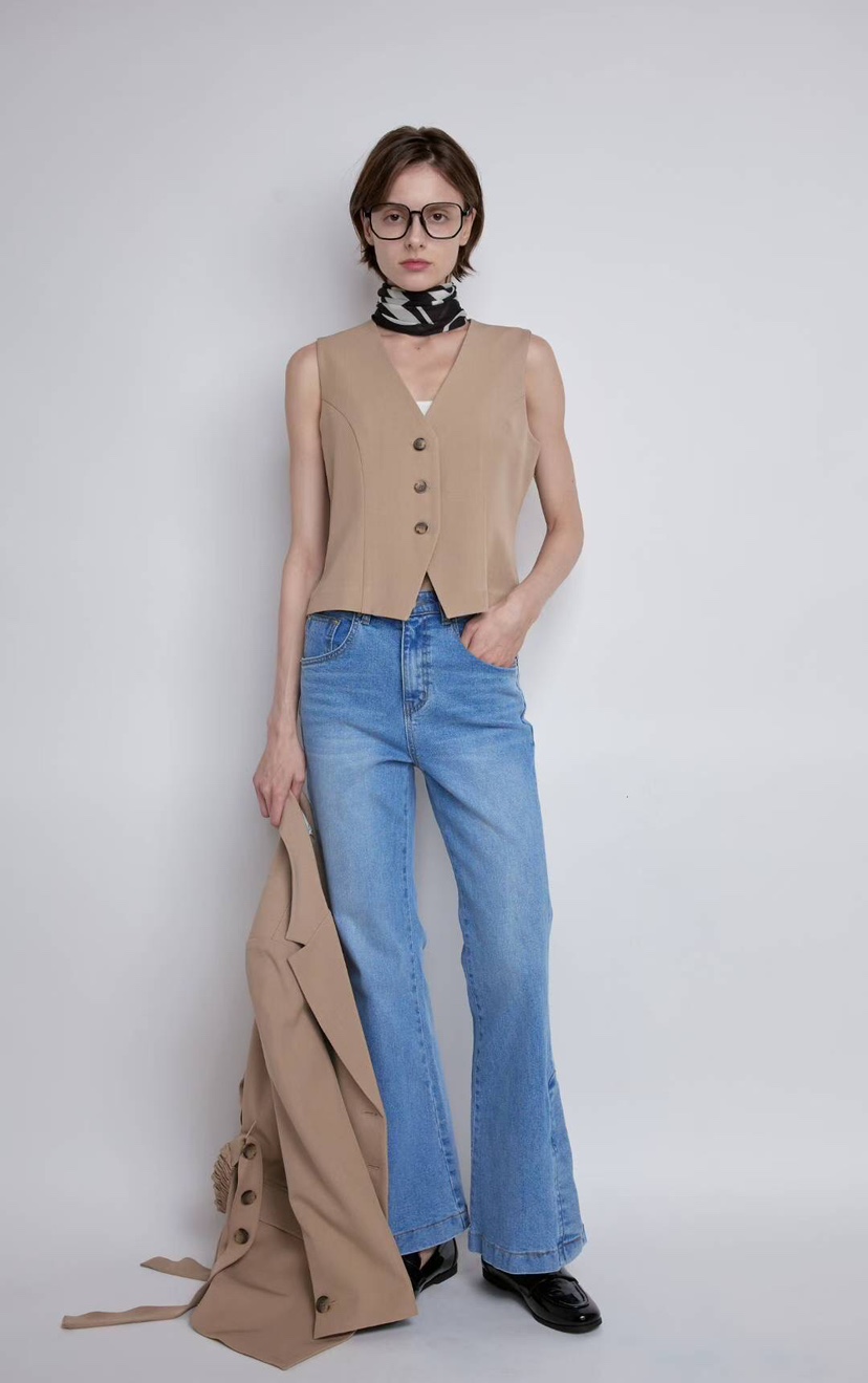GENTLE B/LOVENTINA東大門㊣代購女裝新品人氣25秋冬馬甲GENTLE B/LOVENTINA馬甲圖色2