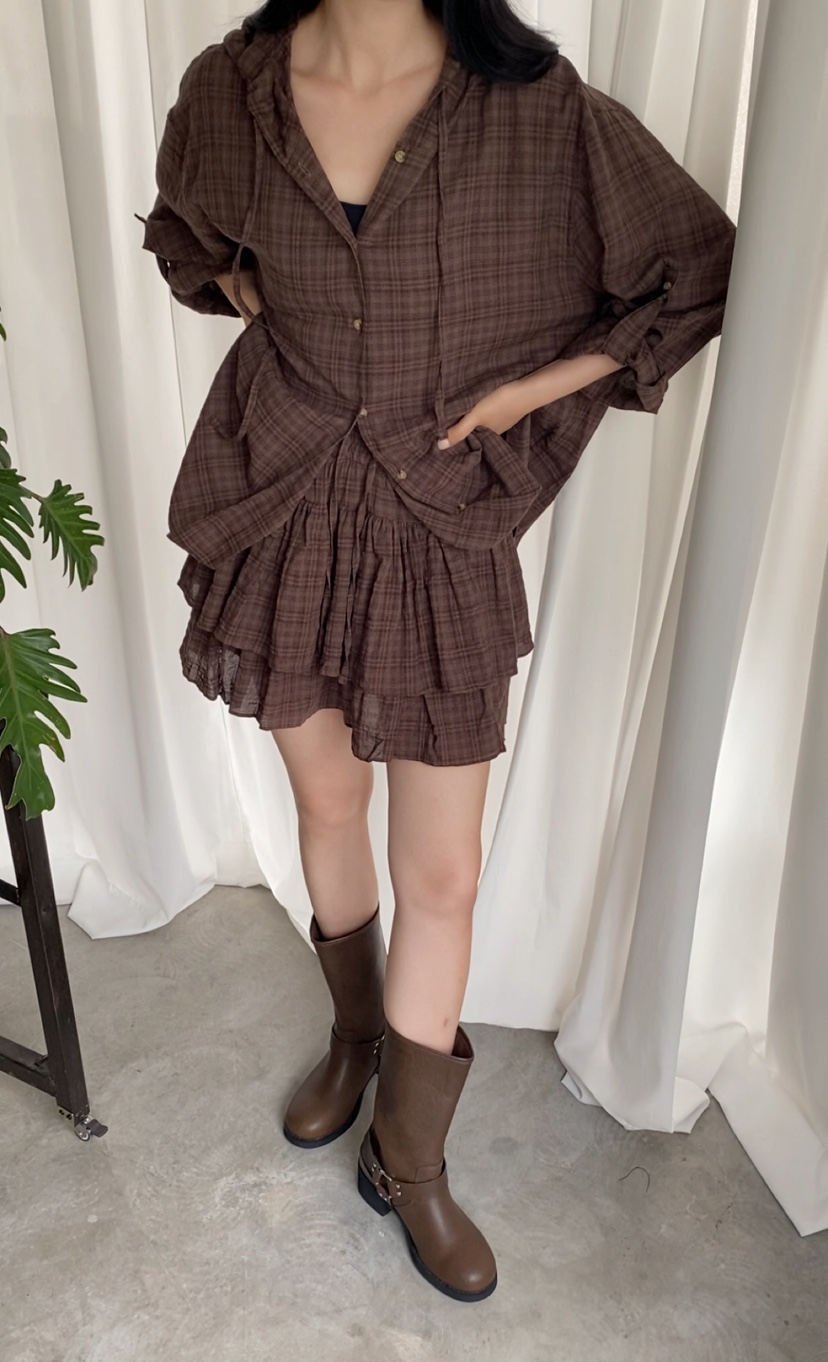 N BROWN東大門㊣代購女裝新款時尚25秋冬職業套裝不含內搭N BROWN套裝圖色3