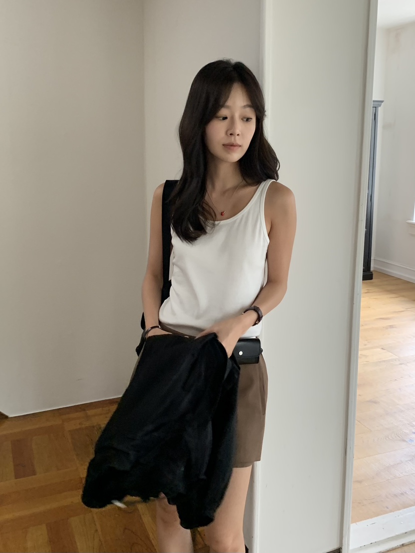 BAKING POWDER韓國代購㊣女士新品人氣熱賣時尚休閑吊帶背心BAKING POWDER吊帶/背心