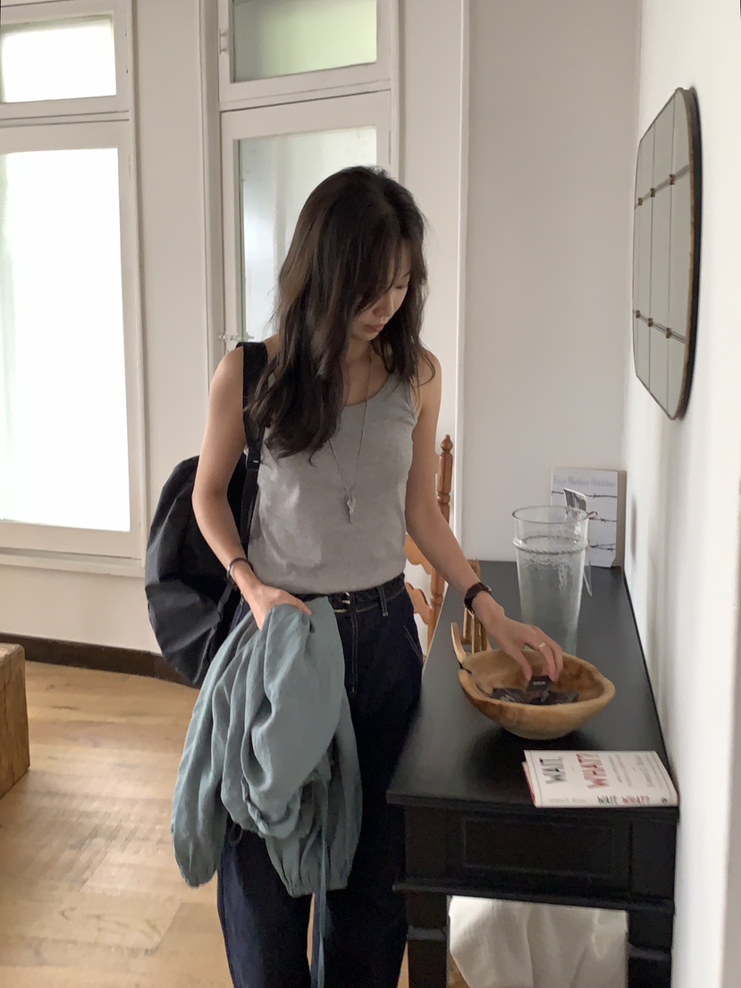BAKING POWDER韓國代購㊣女士新品人氣熱賣時尚休閑吊帶背心BAKING POWDER吊帶/背心