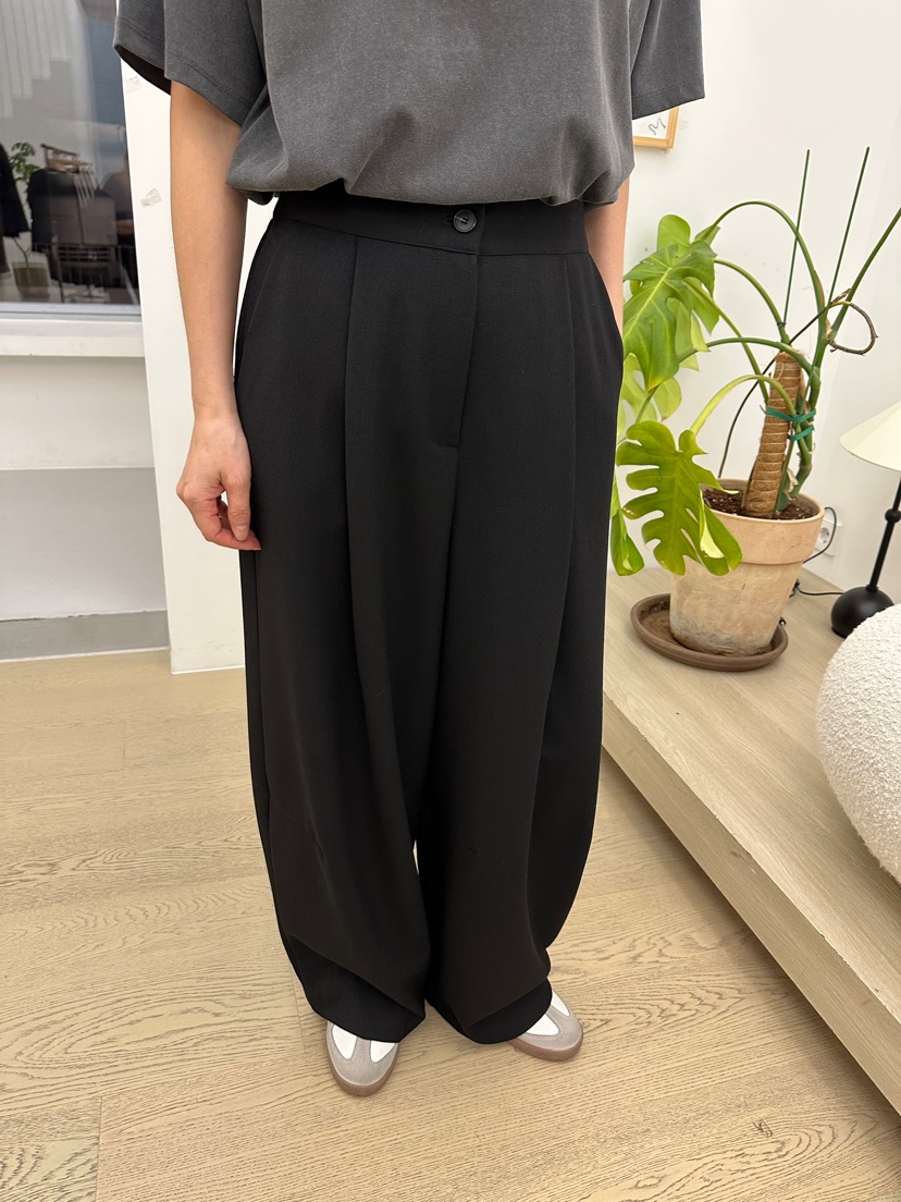 BUT東大門㊣實拍女裝新款推薦休閑時尚熱賣人氣真品正裝褲西褲button正裝褲/西褲