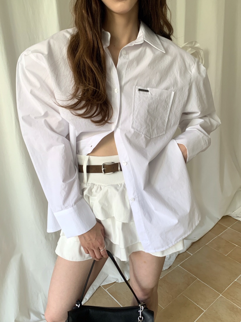 VERANDA東大門㊣實拍女裝新品人氣時尚職業推薦真品襯衫蕾絲衫VERANDA襯衫/蕾絲衫