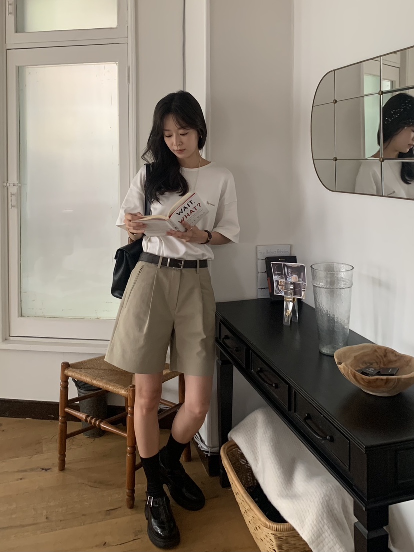 BAKING POWDER東大門㊣直郵女裝新款真品休閑時尚推薦短褲BAKING POWDER短褲