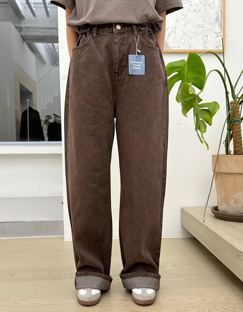 BUT韓國直郵㊣女裝新品休閑人氣真品職業時尚推薦牛仔褲紐扣button牛仔褲