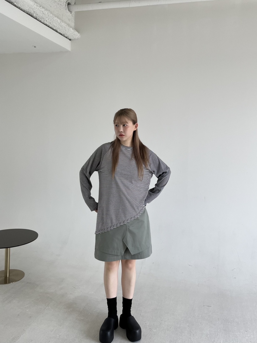 LUMEN-P韓國直郵㊣女裝新品熱賣職業真品推薦人氣時尚長袖T恤LUMEN-P長袖T恤