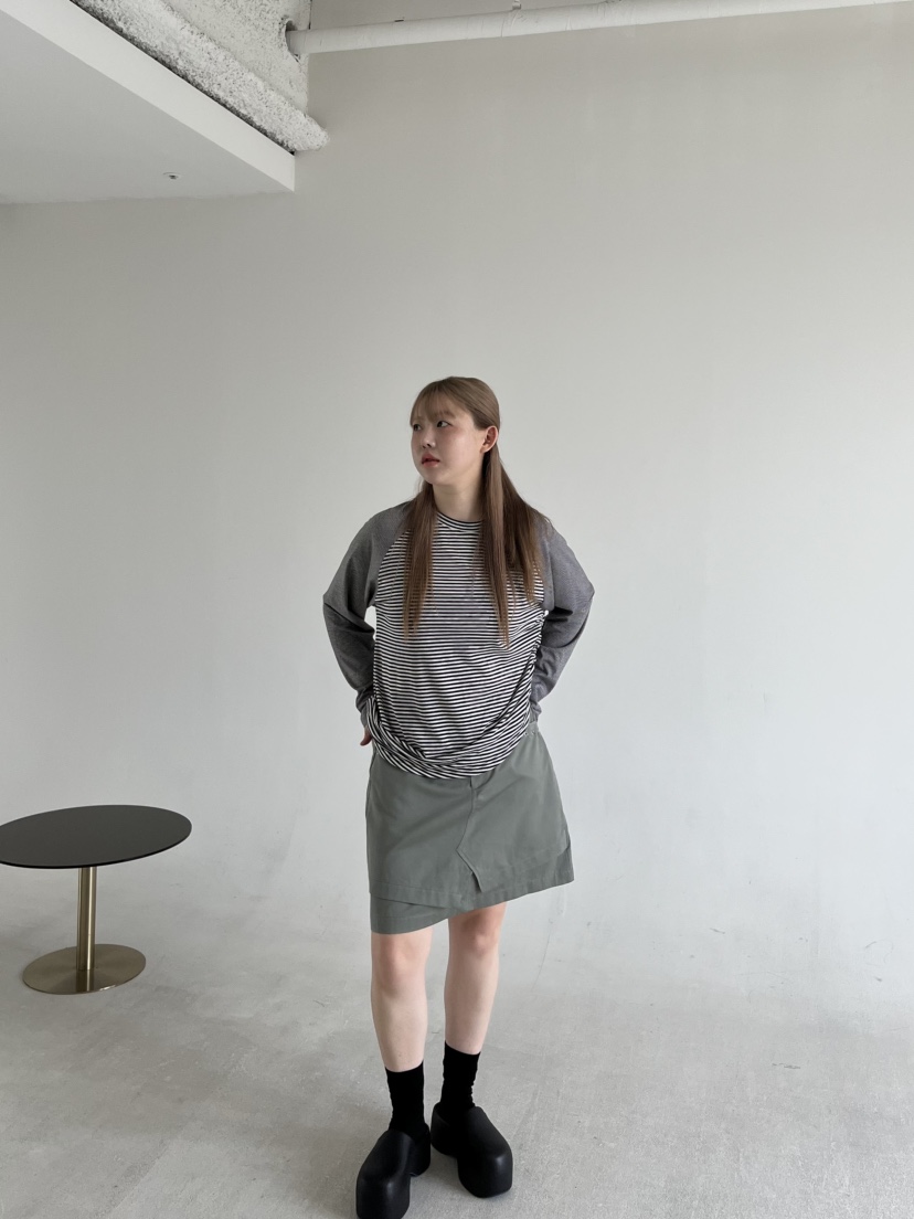 LUMEN-P韓國直郵㊣女裝新品熱賣職業真品推薦人氣時尚長袖T恤LUMEN-P長袖T恤