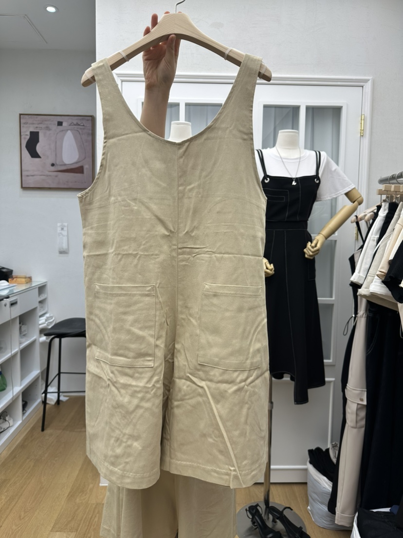 RE:FRESH-L東大門㊣實拍女士新品職業真品休閑推薦25秋冬背帶褲RE:FRESH背帶褲