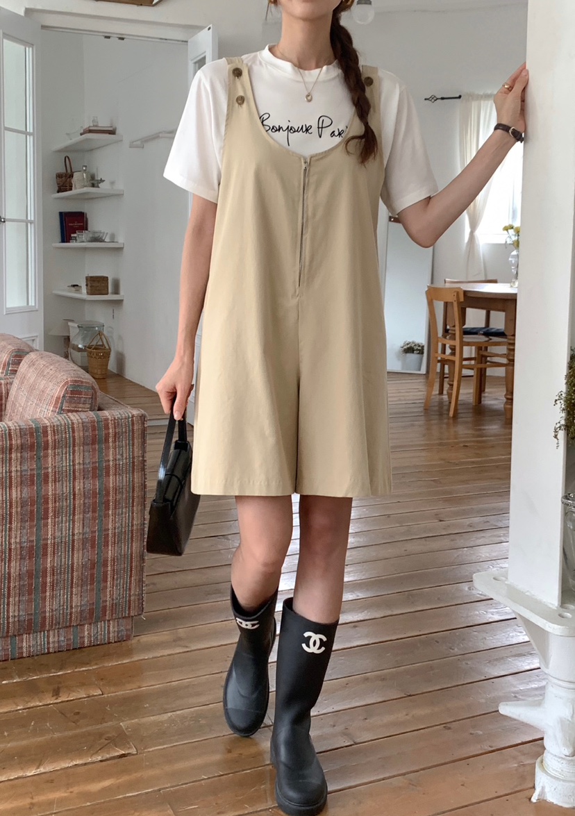 RE:FRESH-L東大門㊣實拍女士新品職業真品休閑推薦25秋冬背帶褲RE:FRESH背帶褲