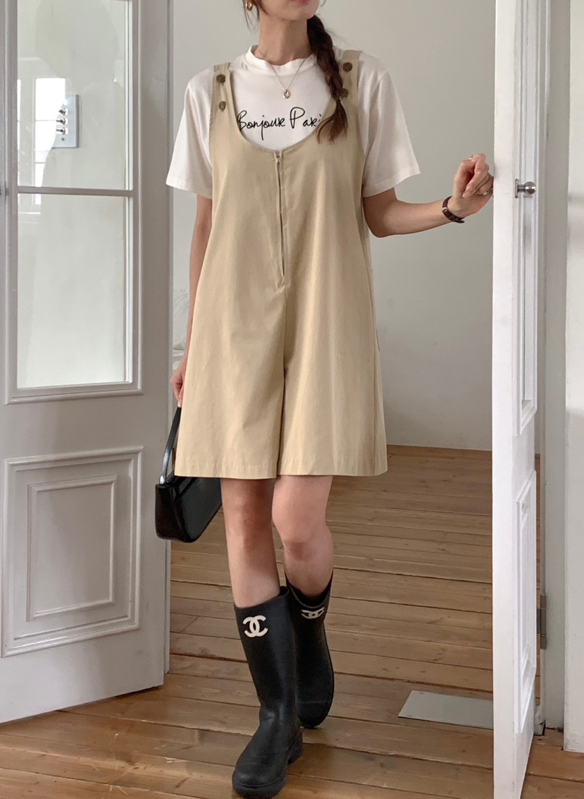 RE:FRESH-L東大門㊣實拍女士新品職業真品休閑推薦25秋冬背帶褲RE:FRESH背帶褲