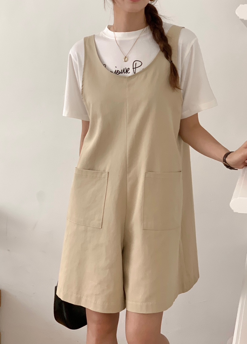 RE:FRESH-L東大門㊣實拍女士新品職業真品休閑推薦25秋冬背帶褲RE:FRESH背帶褲