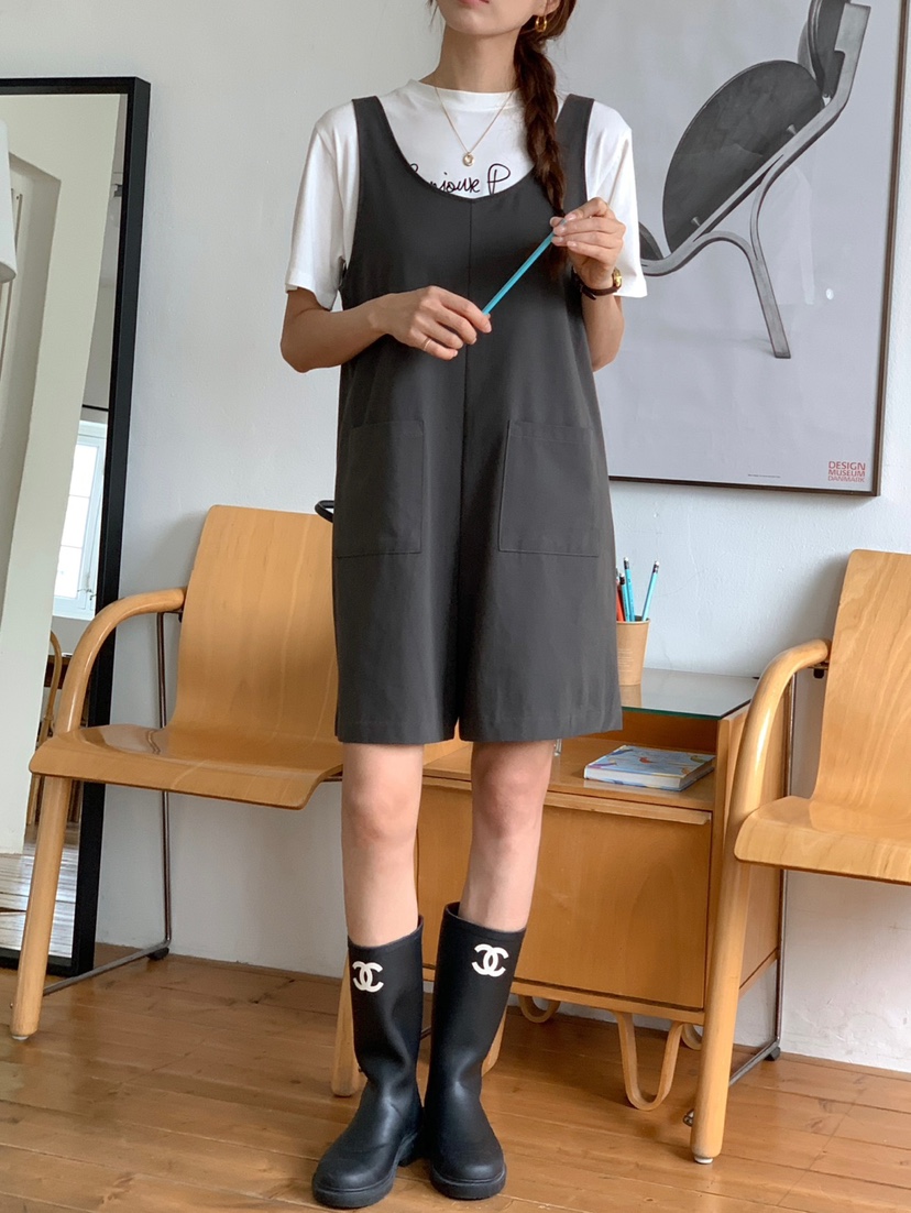 RE:FRESH-L東大門㊣實拍女士新品職業真品休閑推薦25秋冬背帶褲RE:FRESH背帶褲