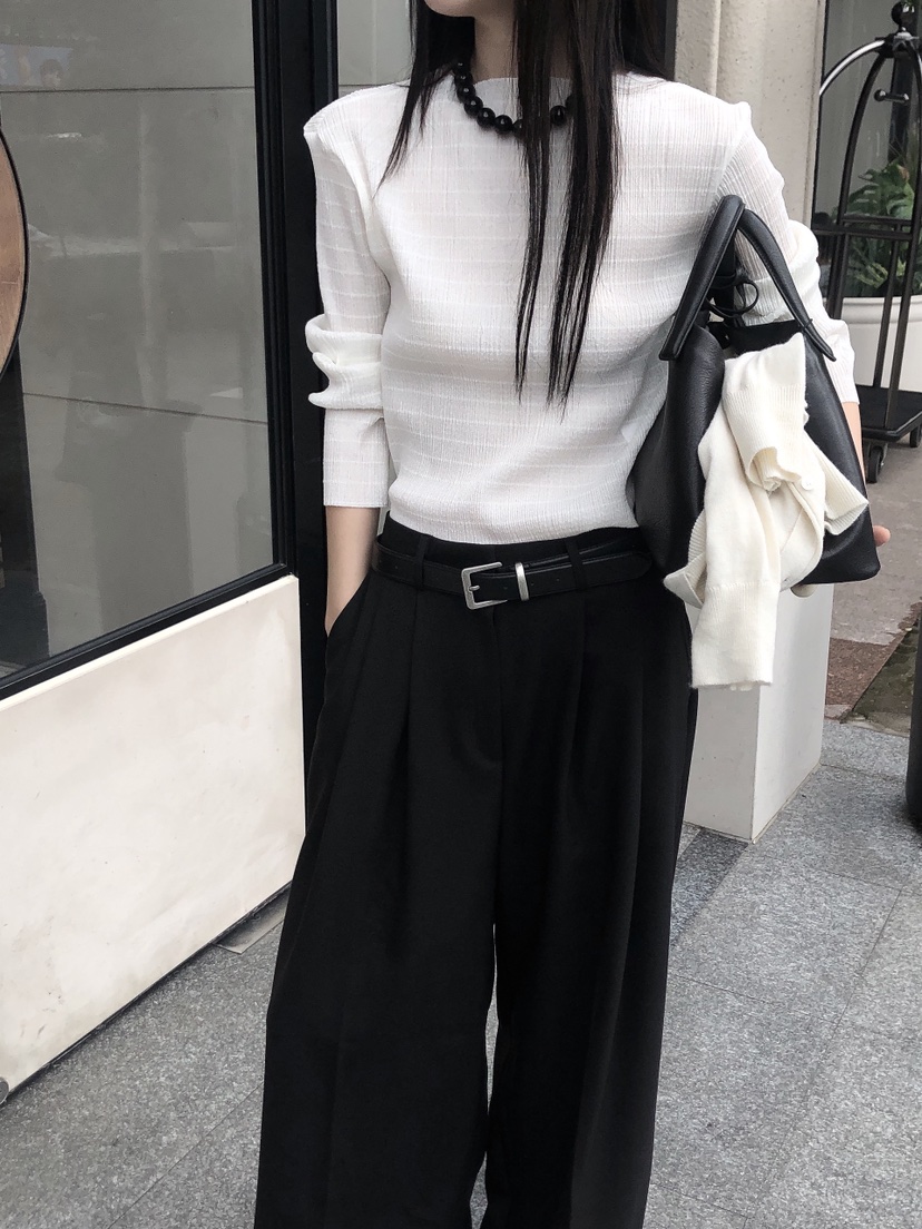 LE BUTTER東大門㊣代購女士新品人氣時尚熱賣休閑25秋冬長袖T恤LE BUTTER長袖T恤