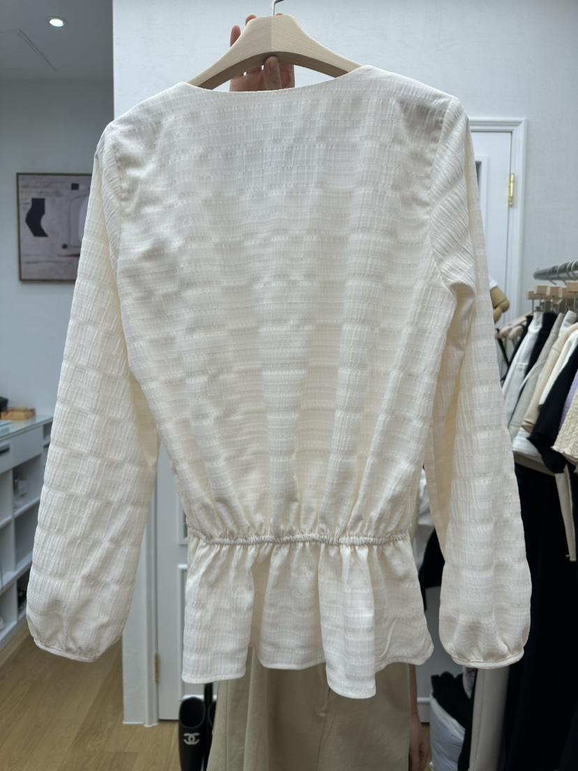 RE:FRESH-L東大門㊣代購女裝新品休閑真品時尚25秋冬襯衫蕾絲衫RE:FRESH襯衫/蕾絲衫