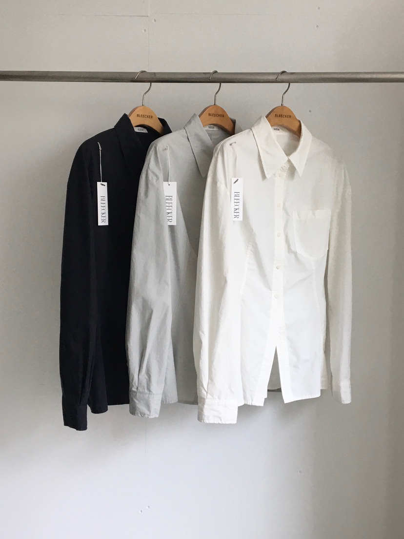 BLEECKER東大門㊣實拍女士新品人氣25秋冬真品襯衫蕾絲衫修身BLEECKER襯衫/蕾絲衫