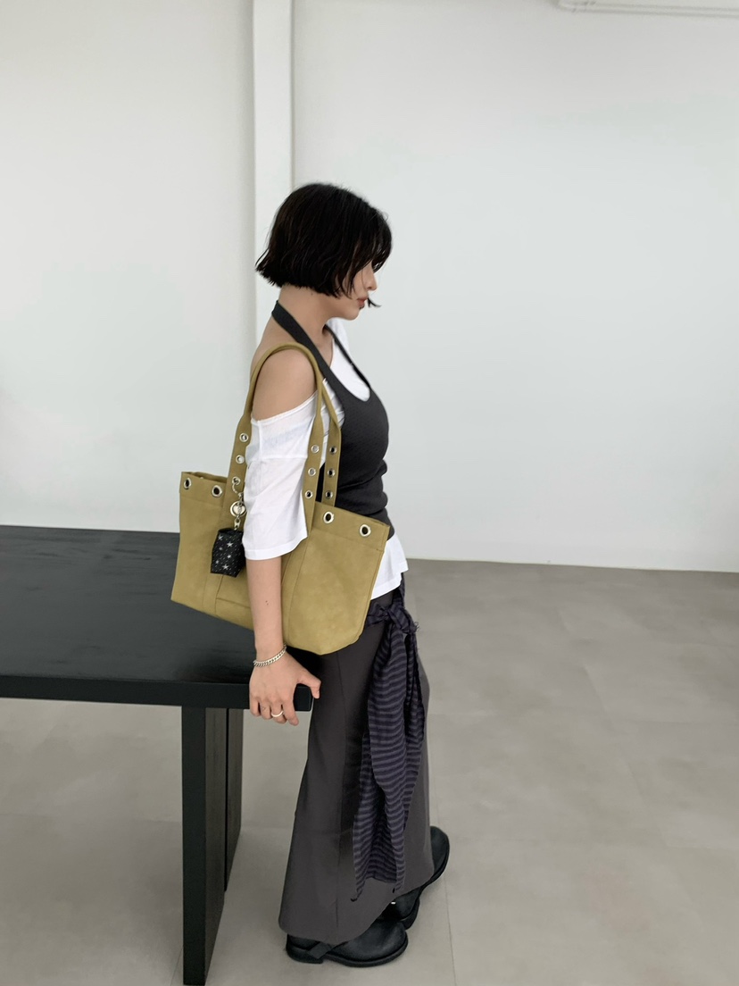 EDDY韓國直郵㊣女裝新款25秋冬熱賣真品休閑人氣單肩斜跨包EDDY單肩/斜跨包