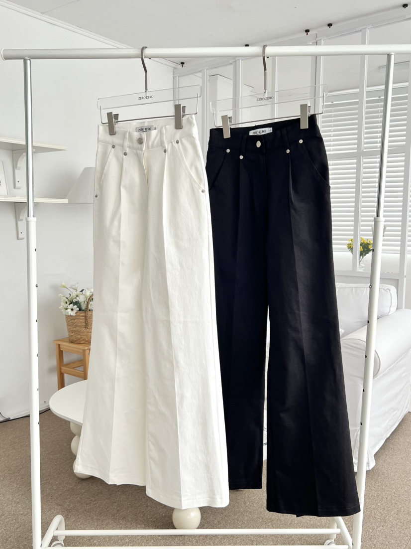 ZEROZERO韓國直郵㊣女士新品25秋冬休閑推薦職業休閑褲喇叭ZEROZERO休閑褲