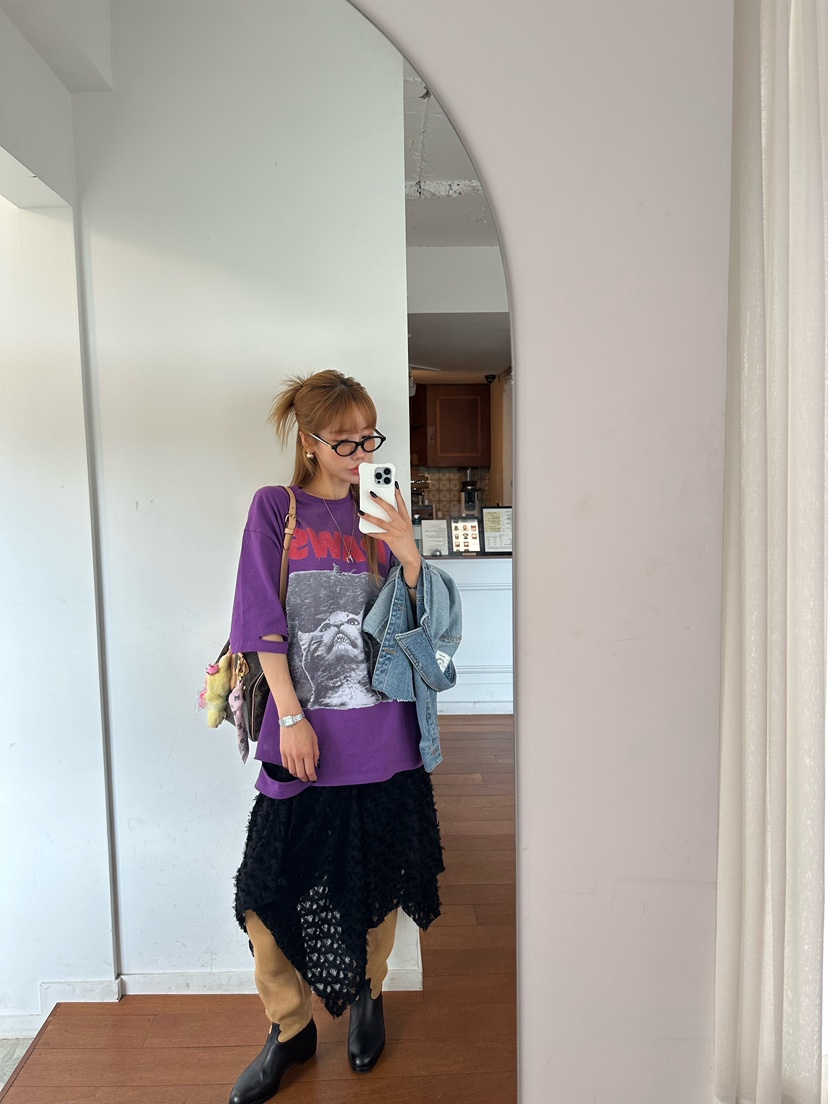 ZEROZERO韓國直郵㊣女裝新款休閑職業人氣時尚推薦T恤不含腰帶ZEROZEROT恤