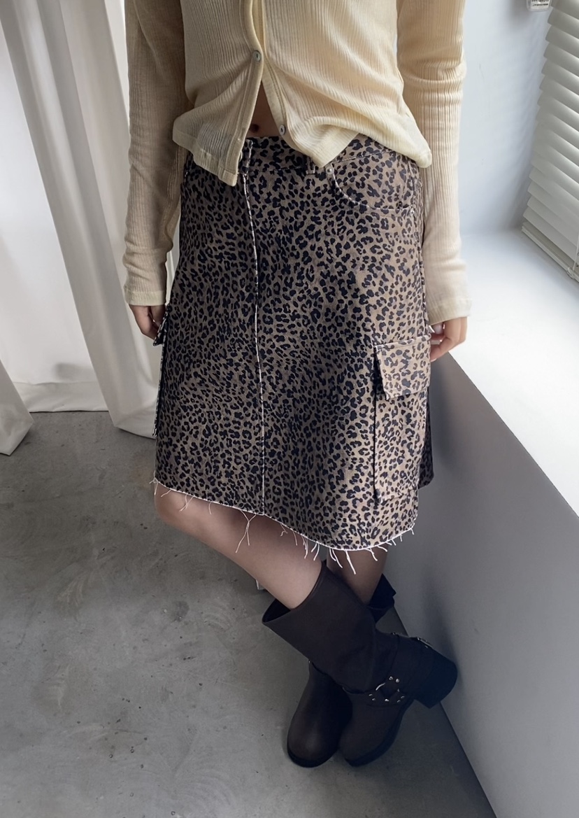 N BROWN東大門㊣代購女裝新品時尚休閑推薦真品半身裙中短裙N BROWN半身裙/中短裙