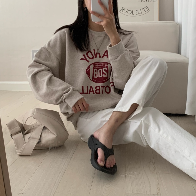 HELLO JINI韓國直郵㊣女士新款推薦真品時尚25秋冬熱賣衛衣HELLO JINI衛衣