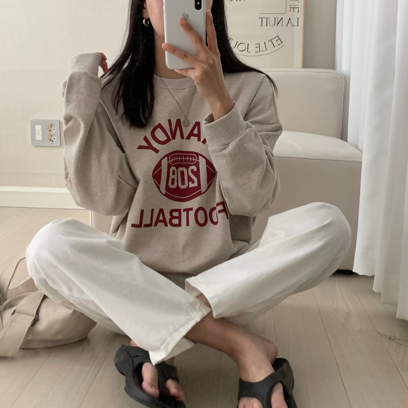 HELLO JINI韓國直郵㊣女士新款推薦真品時尚25秋冬熱賣衛衣HELLO JINI衛衣