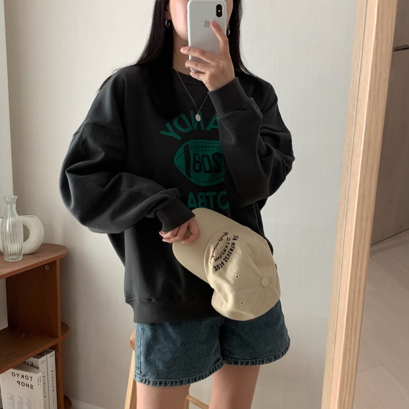 HELLO JINI韓國直郵㊣女士新款推薦真品時尚25秋冬熱賣衛衣HELLO JINI衛衣