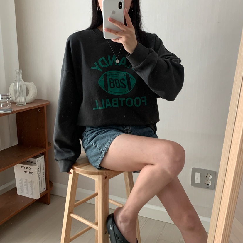 HELLO JINI韓國直郵㊣女士新款推薦真品時尚25秋冬熱賣衛衣HELLO JINI衛衣