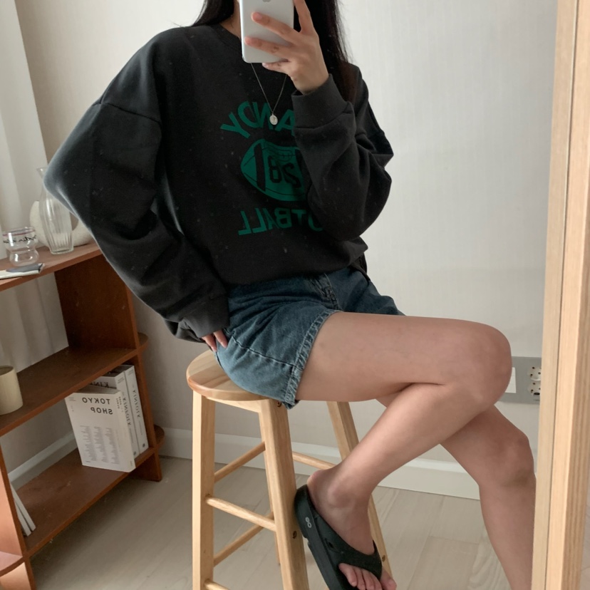 HELLO JINI韓國直郵㊣女士新款推薦真品時尚25秋冬熱賣衛衣HELLO JINI衛衣