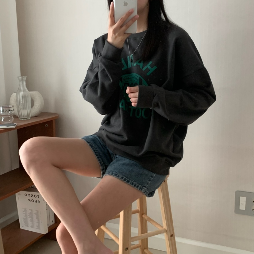 HELLO JINI韓國直郵㊣女士新款推薦真品時尚25秋冬熱賣衛衣HELLO JINI衛衣