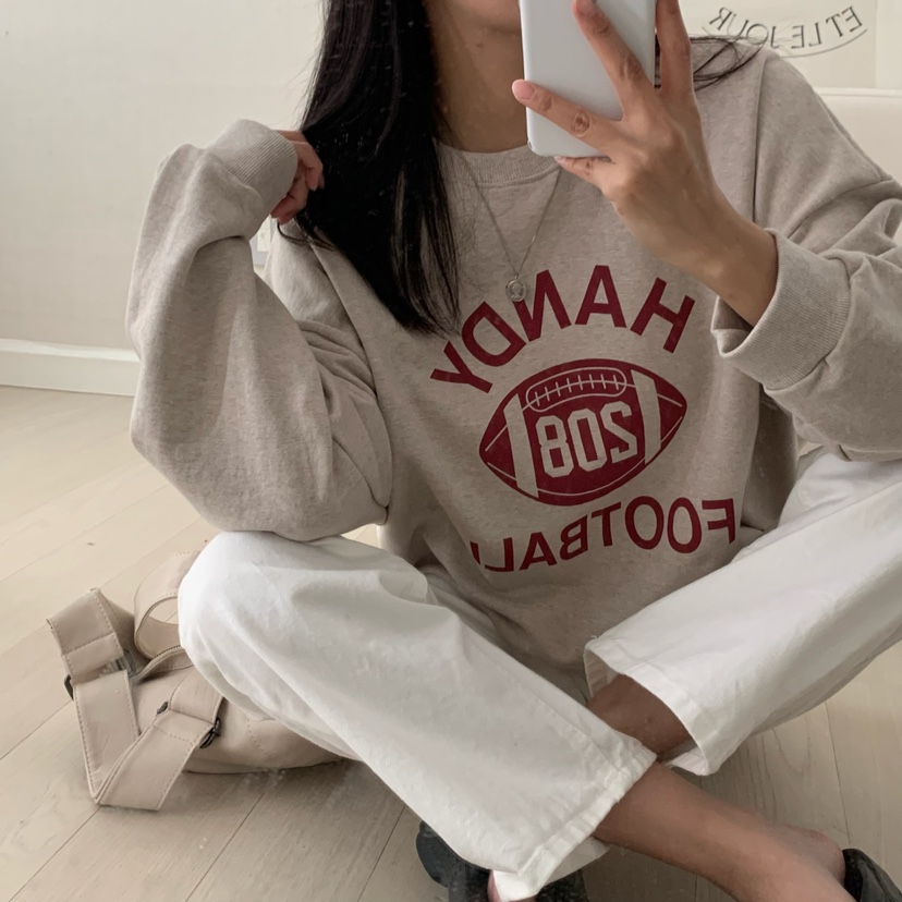 HELLO JINI韓國直郵㊣女士新款推薦真品時尚25秋冬熱賣衛衣HELLO JINI衛衣