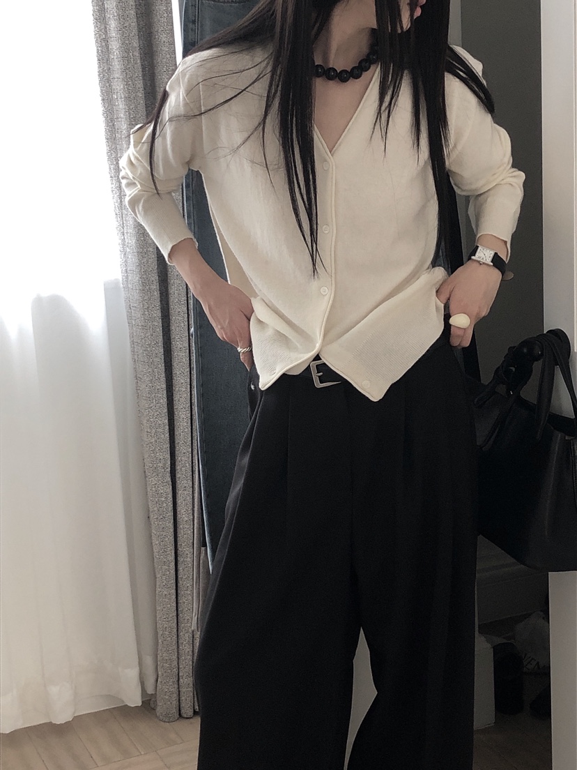 LE BUTTER東大門㊣實拍女士新款職業人氣時尚真品針織衫開衫LE BUTTER針織衫
