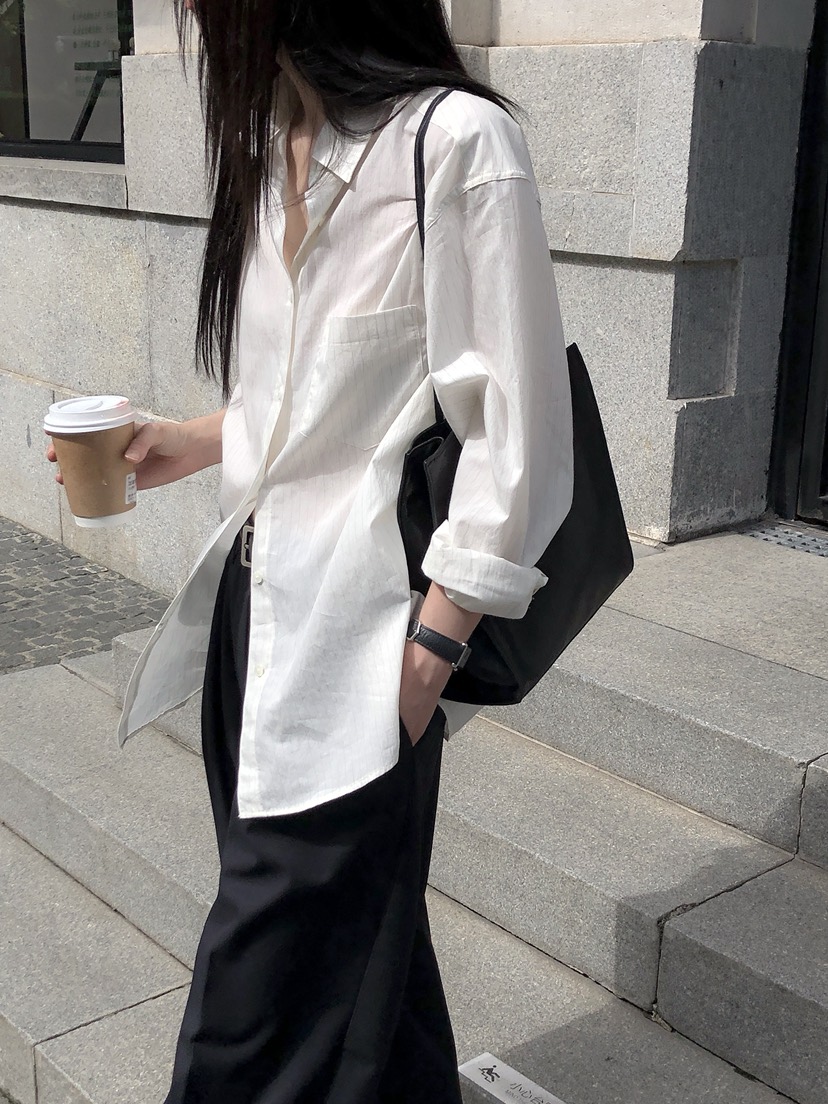 LE BUTTER韓國代購㊣女士新品推薦休閑人氣25秋冬襯衫蕾絲衫LE BUTTER襯衫/蕾絲衫