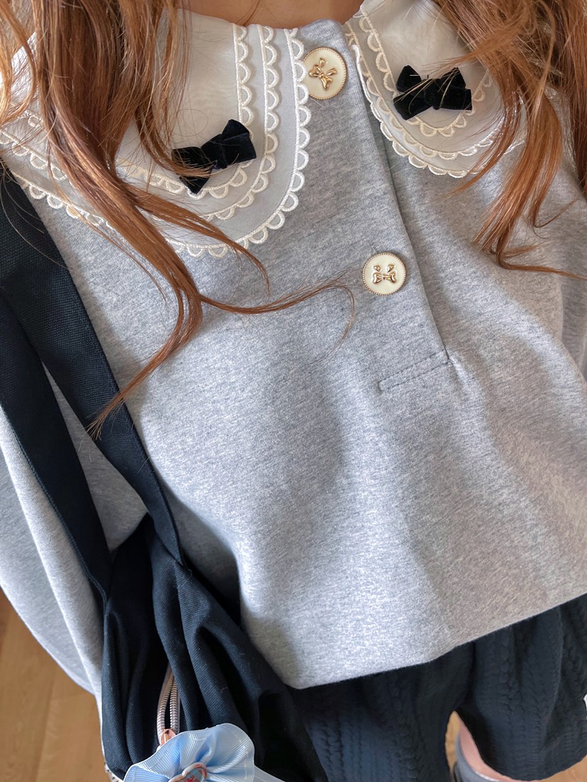 BOUTIQUE-L韓國代購㊣女裝新品25秋冬熱賣推薦真品人氣衛衣BOUTIQUE-L衛衣