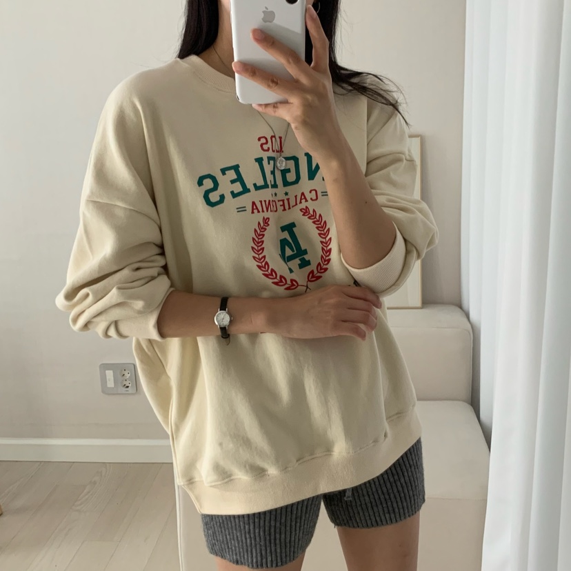 HELLO JINI韓國直郵㊣女裝新品休閑熱賣職業25秋冬推薦衛衣HELLO JINI衛衣