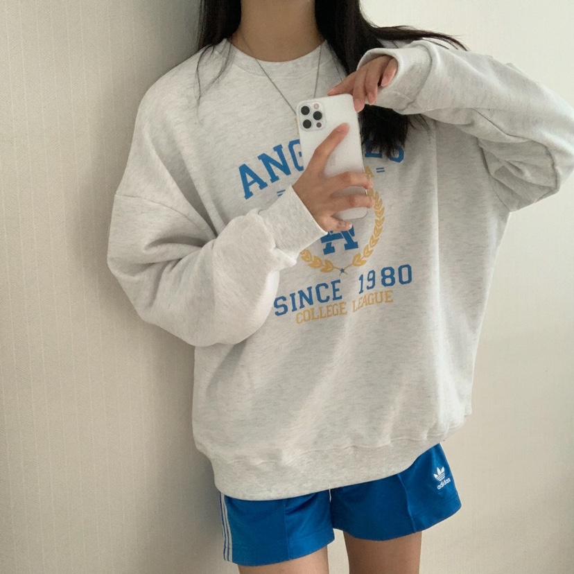 HELLO JINI韓國直郵㊣女裝新品休閑熱賣職業25秋冬推薦衛衣HELLO JINI衛衣