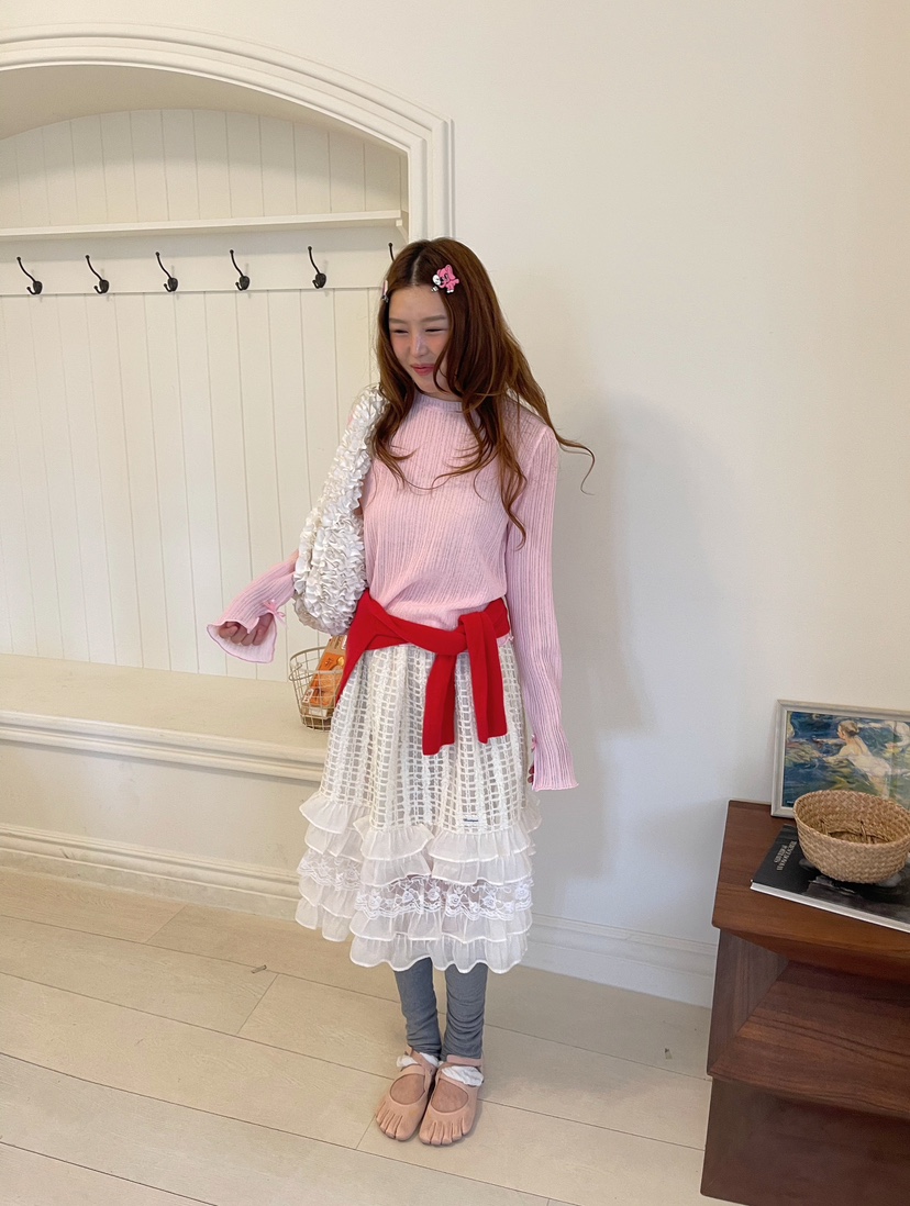 BOUTIQUE-L東大門㊣實拍女裝新品人氣25秋冬時尚休閑長袖T恤BOUTIQUE-L長袖T恤