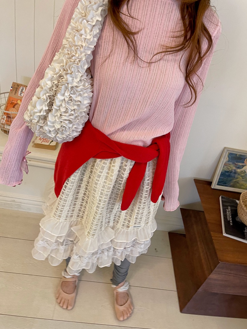 BOUTIQUE-L東大門㊣實拍女裝新品人氣25秋冬時尚休閑長袖T恤BOUTIQUE-L長袖T恤