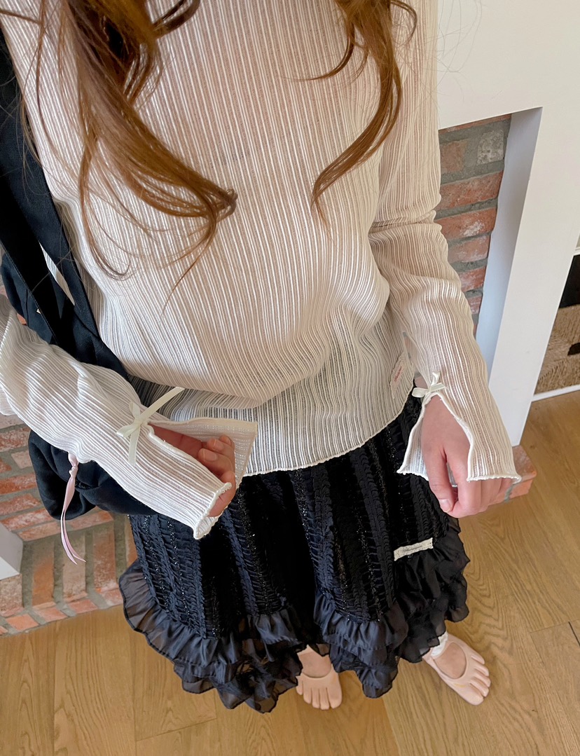 BOUTIQUE-L東大門㊣實拍女裝新品人氣25秋冬時尚休閑長袖T恤BOUTIQUE-L長袖T恤
