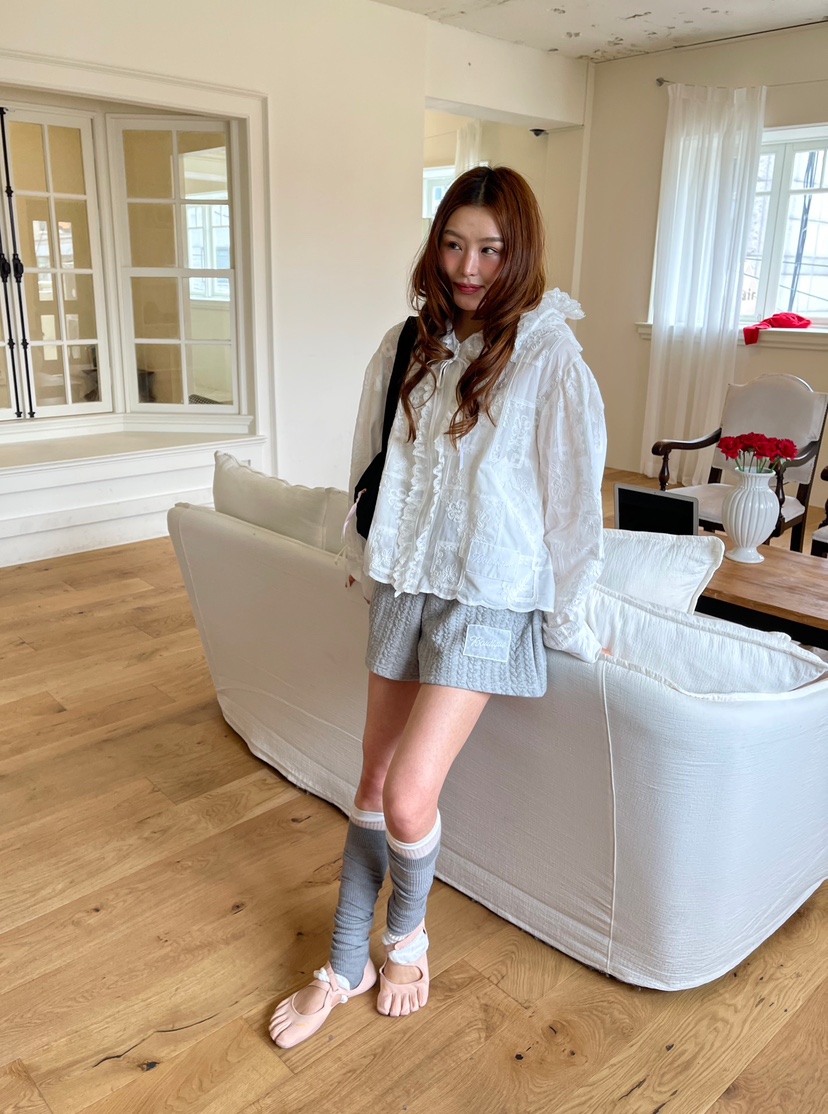 BOUTIQUE-L韓國代購㊣女士新款時尚25秋冬休閑人氣職業夾克BOUTIQUE-L夾克