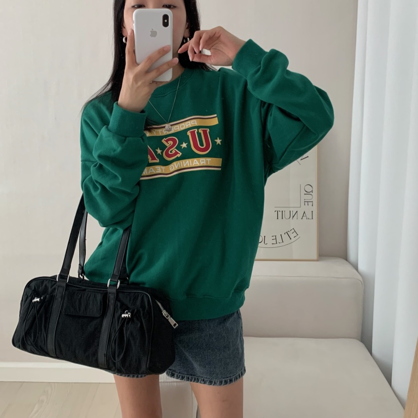 HELLO JINI韓國代購㊣女裝新品人氣推薦時尚職業休閑熱賣衛衣HELLO JINI衛衣