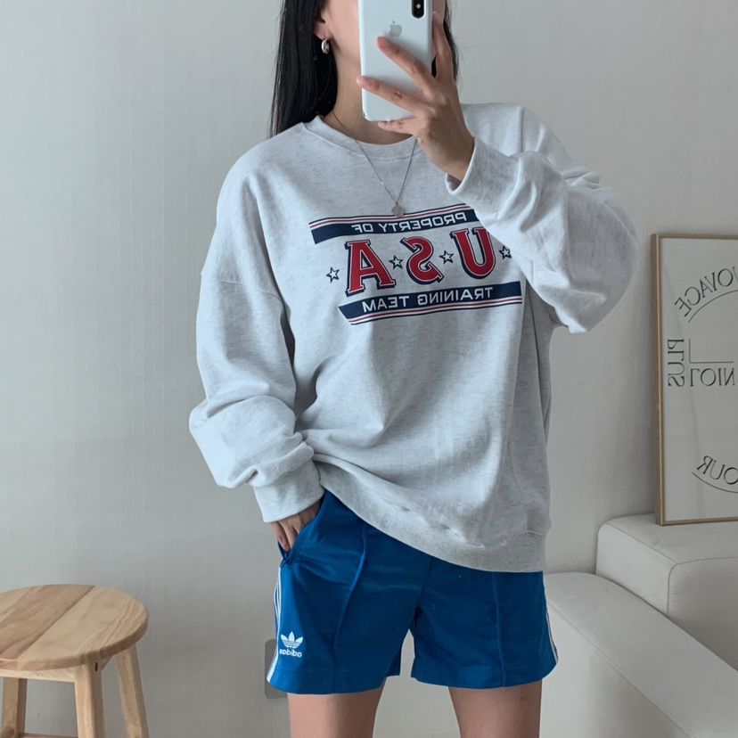HELLO JINI韓國代購㊣女裝新品人氣推薦時尚職業休閑熱賣衛衣HELLO JINI衛衣