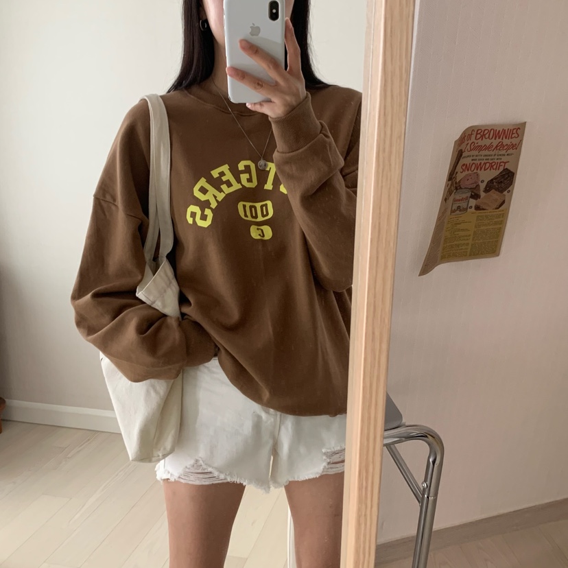 HELLO JINI東大門㊣實拍女士新品熱賣時尚25秋冬休閑真品衛衣HELLO JINI衛衣