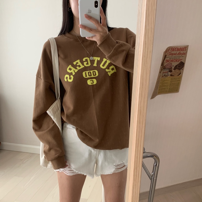 HELLO JINI東大門㊣實拍女士新品熱賣時尚25秋冬休閑真品衛衣HELLO JINI衛衣