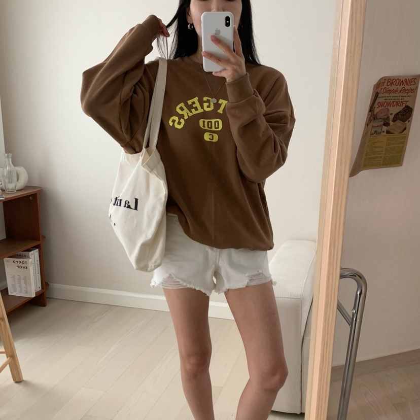 HELLO JINI東大門㊣實拍女士新品熱賣時尚25秋冬休閑真品衛衣HELLO JINI衛衣