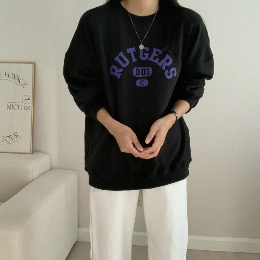 HELLO JINI東大門㊣實拍女士新品熱賣時尚25秋冬休閑真品衛衣HELLO JINI衛衣