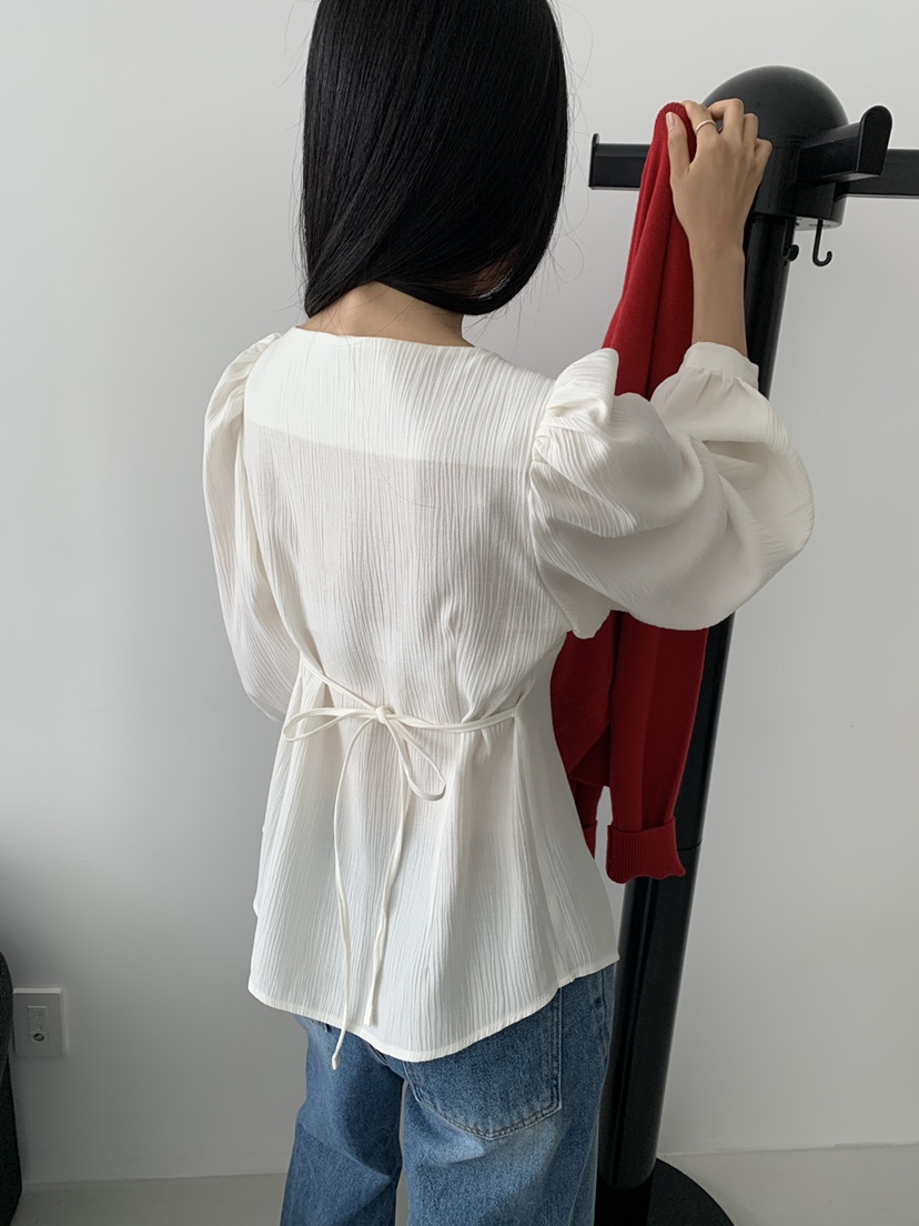 COME OPEN韓國代購㊣女士新品人氣真品熱賣休閑襯衫蕾絲衫COMP-(COME OPEN)襯衫/蕾絲衫