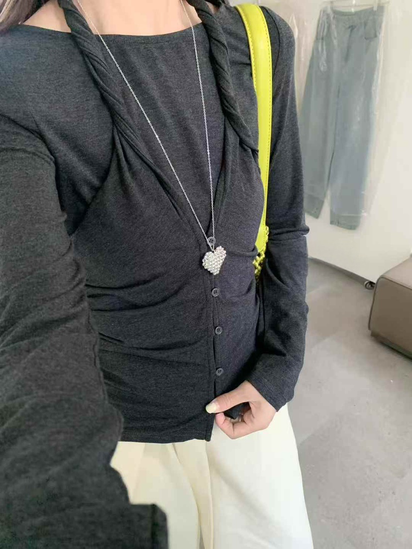 STRAWBERRY東大門㊣代購女士新款真品推薦25秋冬熱賣長袖T恤STRAWBERRY長袖T恤