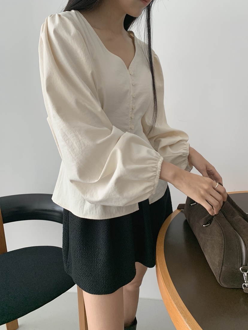 COME OPEN韓國直郵㊣女士新款職業熱賣推薦人氣襯衫蕾絲衫COMP-(COME OPEN)襯衫/蕾絲衫