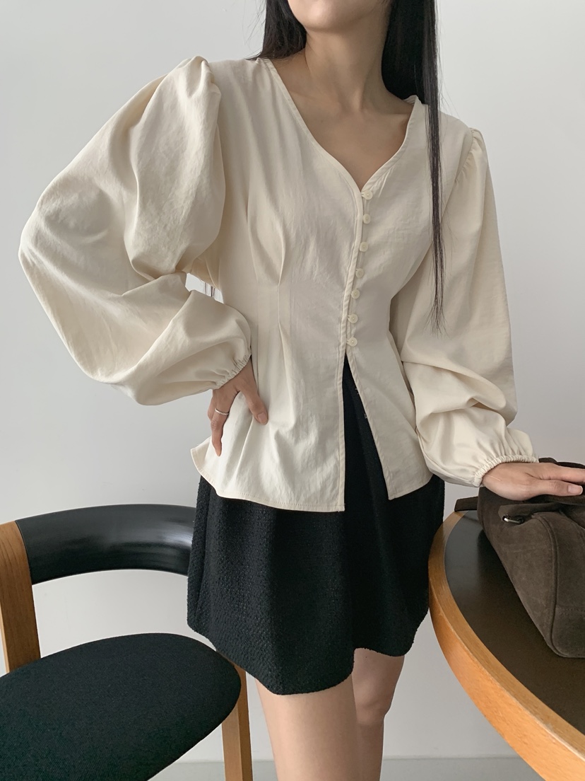 COME OPEN韓國直郵㊣女士新款職業熱賣推薦人氣襯衫蕾絲衫COMP-(COME OPEN)襯衫/蕾絲衫
